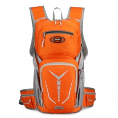 Fahrradrucksack 18L Ultraleicht mit Reflexstreifen und Helmabdeckung Trinkrucksack Wasserdicht Radsport Hydration Outdoor Rucksack für Danmen und Herren