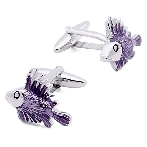 HAWSON Interesting Fish Man Shirt Cufflinks Best Man Gift Jewelry