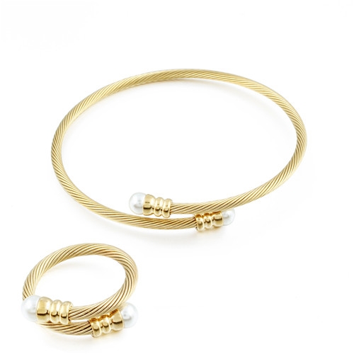 HAWSON Gold Women Bracelet Set