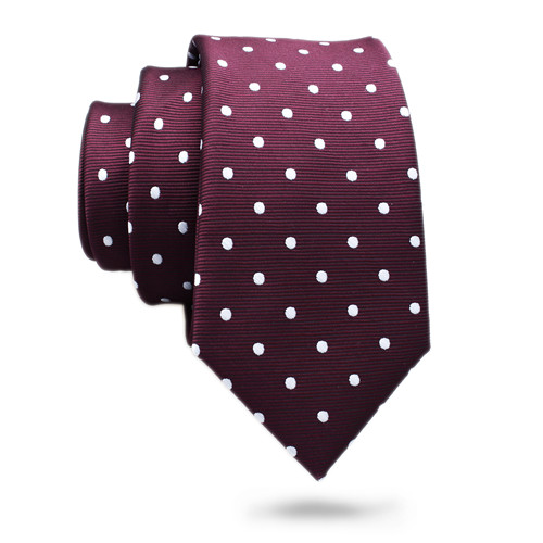 Skinny Silk Red Griffin Men Necktie