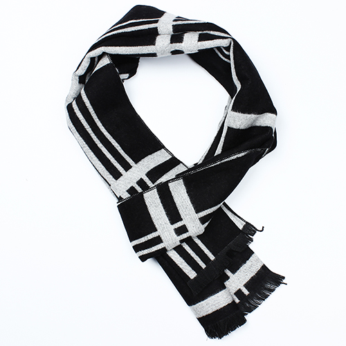 HAWSON Men's Classic Winter Knitted Striped Scarf  for Customized 3224