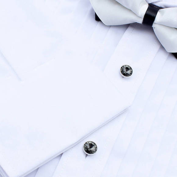 tuxedo studs and cufflinks set