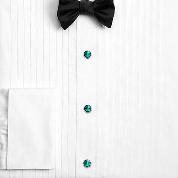 pearl shirt studs