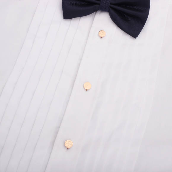 gold tuxedo studs