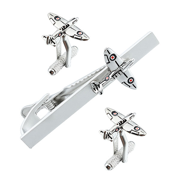 airplane cufflinks