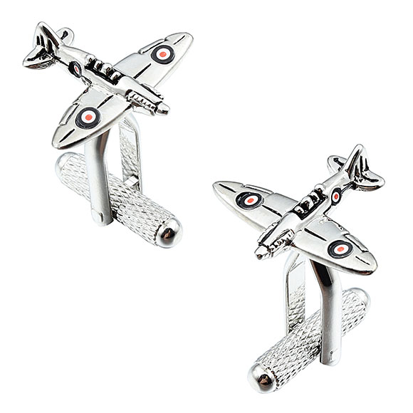 airplane cufflinks