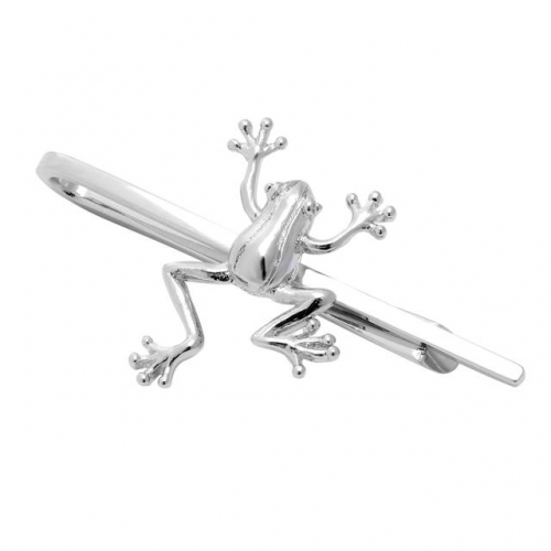 2 Inch Frog Funny Humor Tie Bar Clip for Men