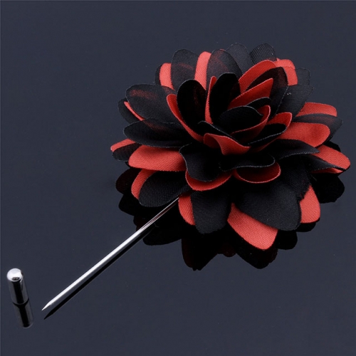 Red Flower Pin