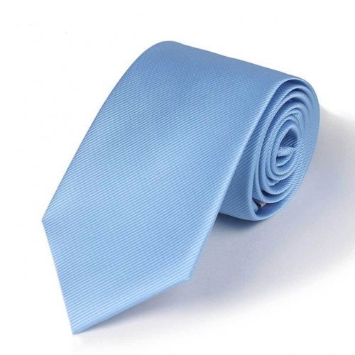 7cm Striped Arrow Tie, Formal Necktie for Men in Blue