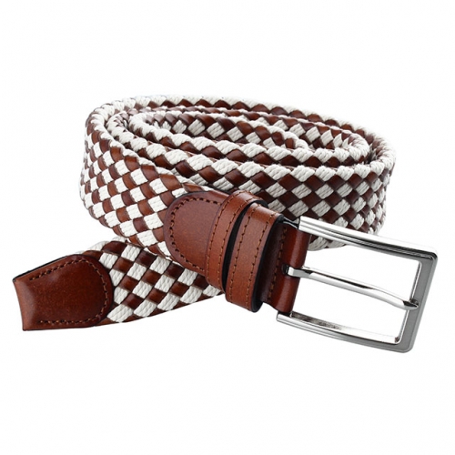 Mens brown leather belt For Jeans