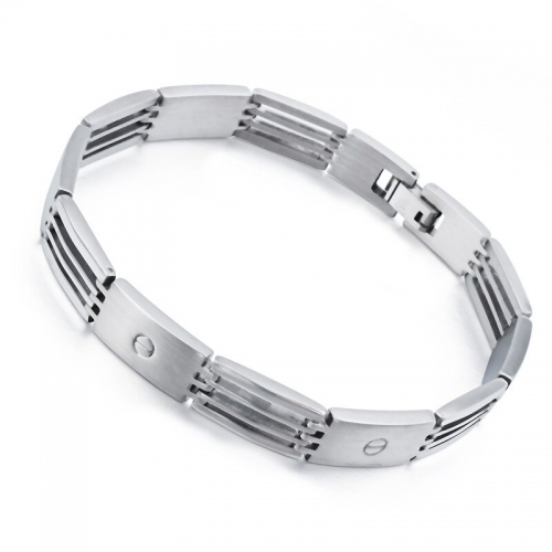 Stainless Steel Bracelet Hand Chain Jewelry Gift Hiphop