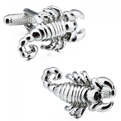 Factory Retail Scorpion Personalize Design Cufflinks for Men Shirt Wedding Business