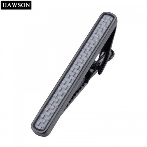 Free Style Gun Plated Carbon Fiber Tie Clip High Quality Clasp Tie Pins For Skinny Tie Bar for men