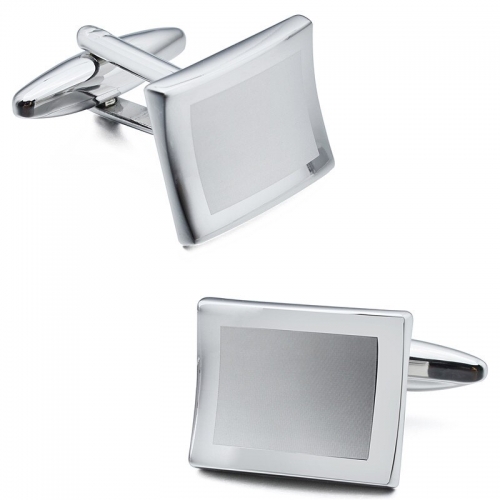 Trendy Cufflinks for Father of Bride Hot Sale Cooper Base Metal Cuff with Beautiful Box