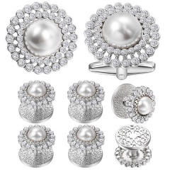 Pearl+Cubic Zirconia