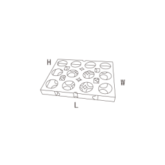 Corrugated  cakecup inster