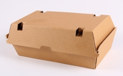 Corrugated lunch box