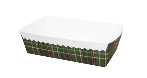 Edge folded packaging box