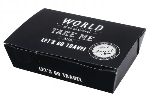 Foil laminated paper lunch box 1