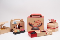 Christmas food paper box