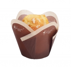 Muffin cup / Bakery packaging / Metallic Tulip cups