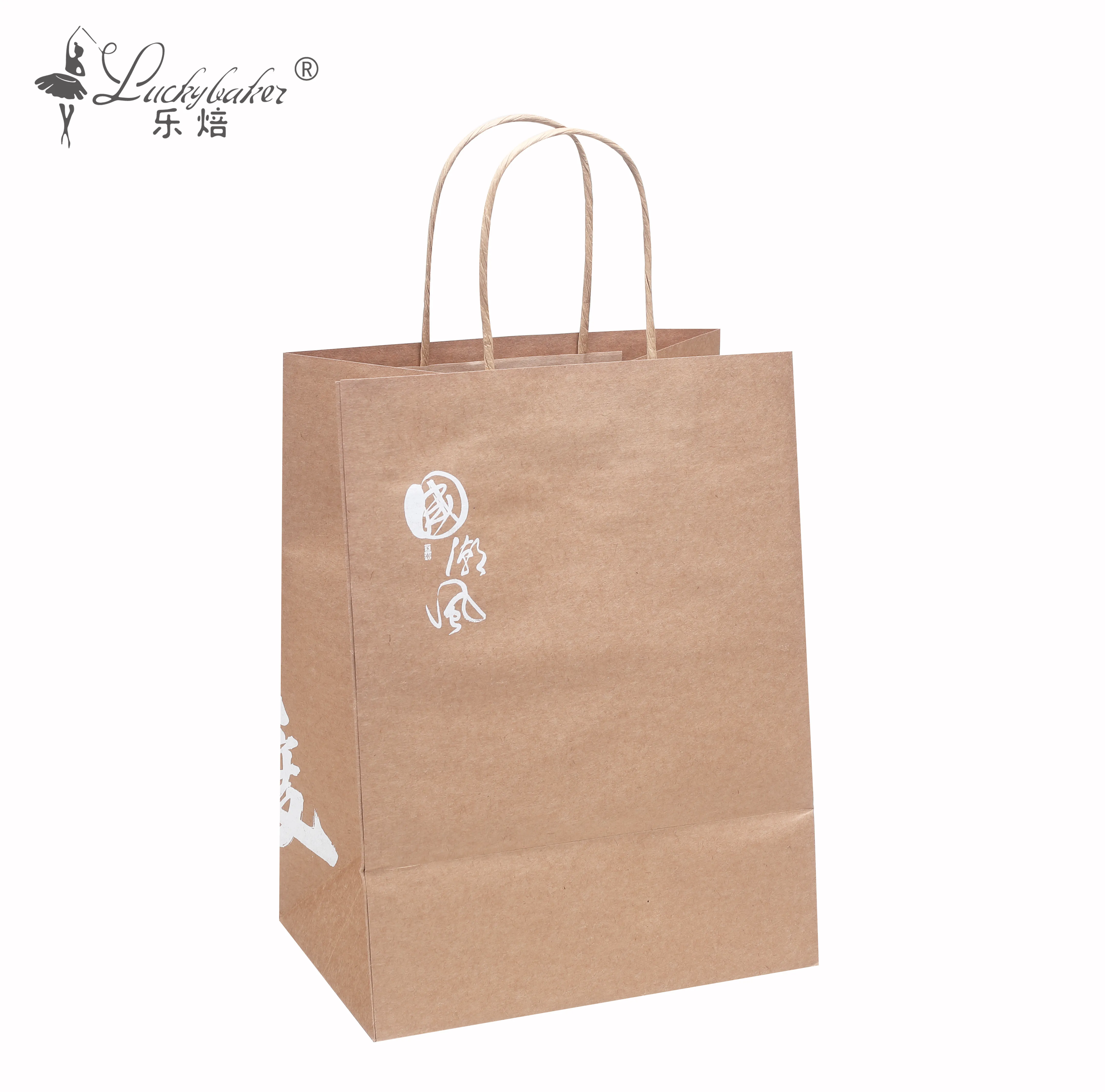 Paper bag with twisted handle / shopping paper bag / Gift paper bag / Delivery bag 3