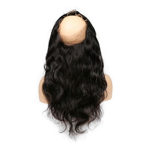 Pre Plucked  HD 360 Lace Frontal Closure Body Wave 360 Lace Band Frontal Virgin Human Hair Frontal Piece