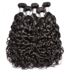 Water Wave Bundles 10-30 Inches Brazilian Human Hair Weave Extension Hair Weft 3pcs/Lot