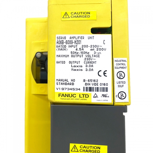 90% new condition fanuc cnc servo drive A06B-6089-H201