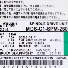 MDS-C1-SPM-260 Mitsubshi Electric Spindle Drive Unit used 90% new condition in stock
