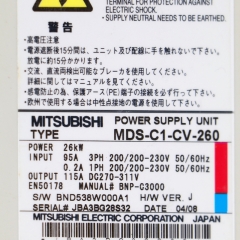 MDS-C1-CV-260 Mitsubshi Electric Power Supply Unit used 90% new condition in stock