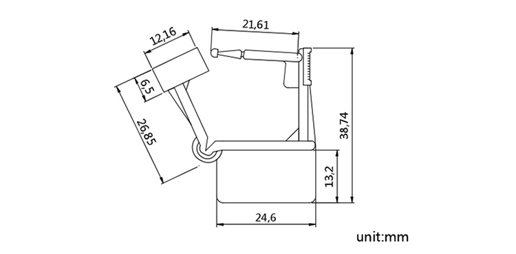 China goods most in demand twist lock mechanism metal padlock seals for red mailbox