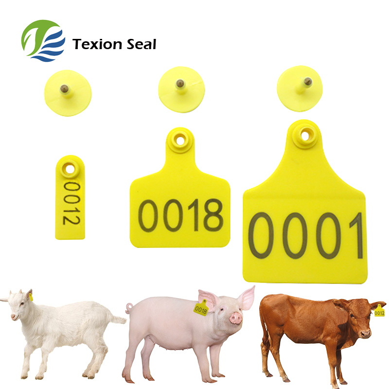 Cochon personnalisé chèvre vache mouton Animal UHF RFID étiquette d'oreille pour le bétail