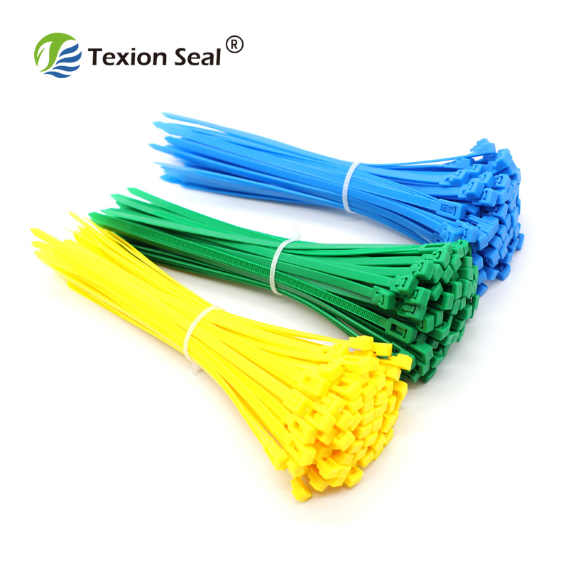 TX-CT010 de alta seguridad de nylon cable lazos con varios montado cable