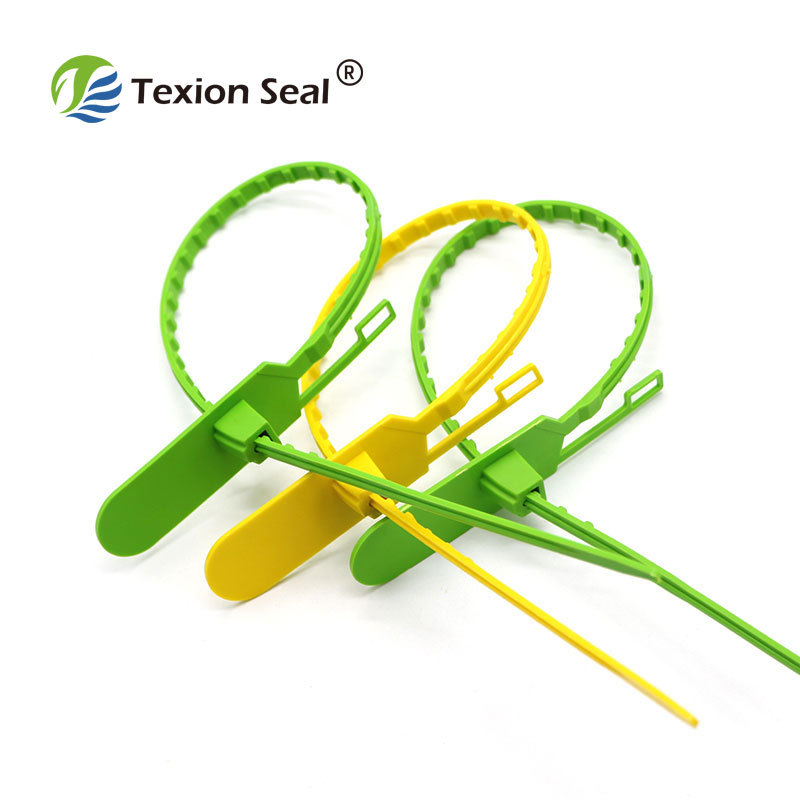 TXPS007 plastic seal with logo serial number