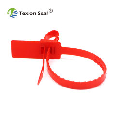 One time use adjustable plastic seal tags