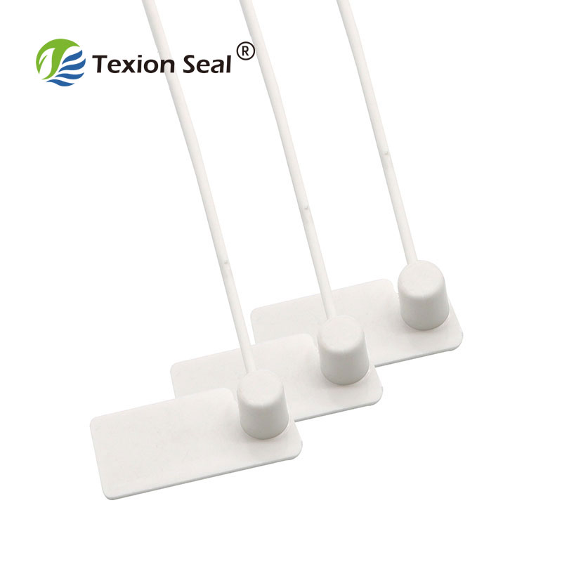 Pull tight plastic security seals for shipping container