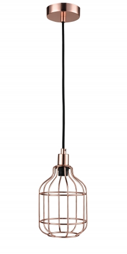 Simple mental padent lamp.PL9127-CR,E27.Max 40W