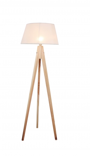 Wood Table Lamp,FL-2001-ORW,E27.Max 40W