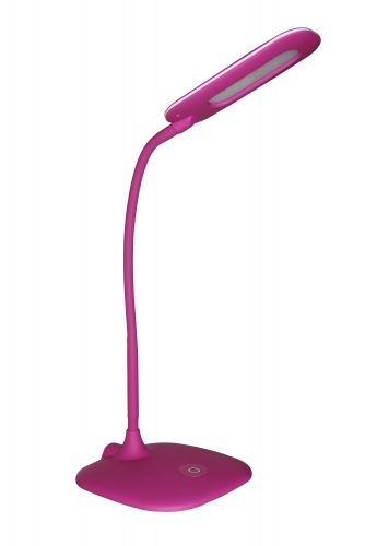 LED desk lamp,TL-0074,Rose,5W,400Lumen, touch&3 steps dimmable swtich