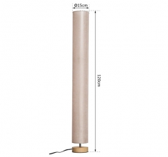 Wooden floor lamp,FL-9118-ORW,E27.Max 40W