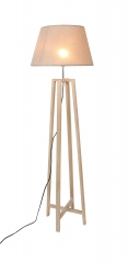 Wooden Floor lamp,FL-9102,E27,Max.40W