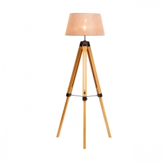 Wooden Floor lamp,FL-7102-BG,E27,Max.40W