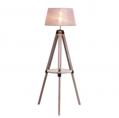 Wooden Floor lamp,FL-9104,E27,Max.40W