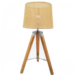 Wooden Table Lamp,TL-7102-BG,E27,Max.40W