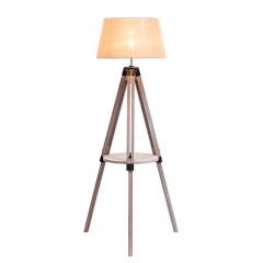 Wooden Floor lamp,FL-9104,E27,Max.40W