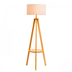Wooden Floor lamp,FL-9103,E27,Max.40W