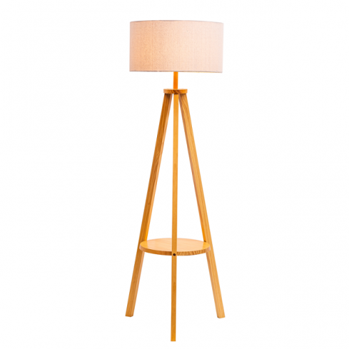 Wooden Floor lamp,FL-9103,E27,Max.40W