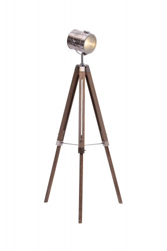 Wooden Floor Lamp,FL-8102-OW,E27,Max.25W