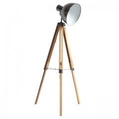 Wooden Floor Lamp,FL-8112,E27,Max.40W